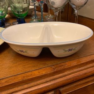 Pfaltzgraff Summer Breeze Divided Bowl